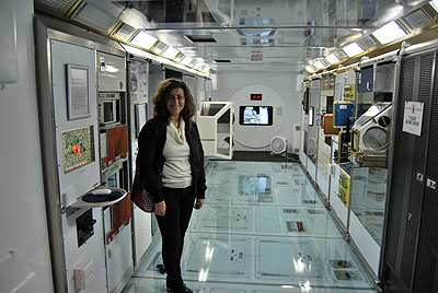 Louisa inside ISS Louisa inside ISS